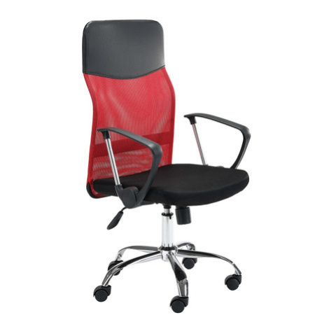 Kancelářská židle OCF-7 červená Akord