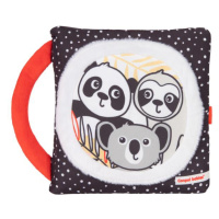 CANPOL BABIES Knížka senzorická smyslová Panda BabiesBoo