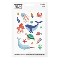 TATTonMe Voděodolné dočasné tetovačky pro děti Oceán mix
