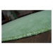 Dywany Lusczow Kulatý koberec SERENADE Graib zelený