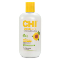 CHI ShineCare Smoothing Shampoo Antifrizz - uhlazující šampon s leskem - anti-frizz efekt, 355 m