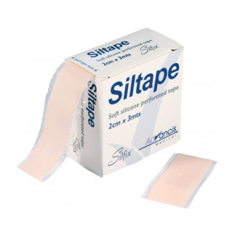 Siltape 2cmx3m fixační páska silikonová nesterilní