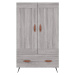 vidaXL Skříň highboard šedá sonoma 69,5 x 31 x 115 cm kompozitní dřevo