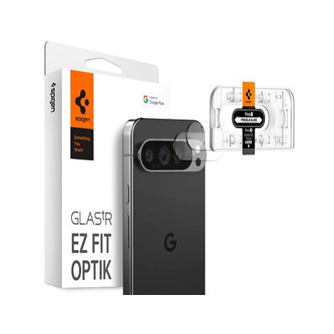 Spigen Glass tR EZ Fit Optik 2 Pack Crystal clear Google Pixel 9 Pro