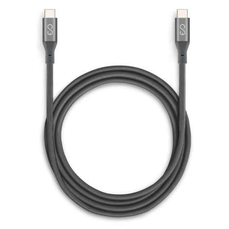 Odolný napájecí kabel USB-C 1,2m - vesmírně šedá Epico