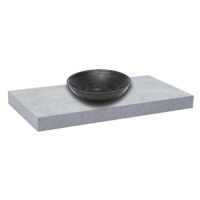 Deska pod umyvadlo bez umyvadla Naturel Dolce 100x8x50 cm beton mat DO10050BE