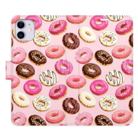 iSaprio flip pouzdro Donuts Pattern 03 pro iPhone 11