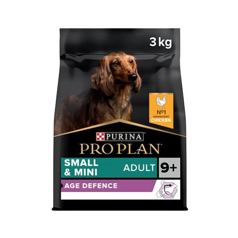 Pro Plan Small Mini Age Defence 9+ granule pro stárnoucí psy s kuřetem 3 kg Purina