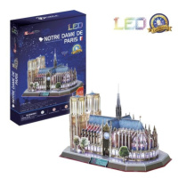 Puzzle 3D Notre Dame de Paris/led - 149 dílků