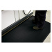 COBA Protiúnavová rohož Orthomat®, PVC s drsným povrchem, výška 9 mm, 600 x 900 mm, černá