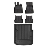 Set 3D Gumové rohože a rohože Audi A7 c7 Sportback 2010-2018