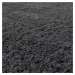 Flair Rugs koberce Kusový koberec Shaggy Teddy Charcoal Rozměry koberců: 80x150