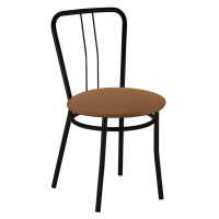 Židle ALBA black V49 hnědá