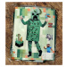 bHome Dětský kostým Minecraft Creeper 128-134 L