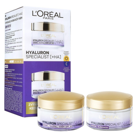 L’Oréal Paris Hyaluron Specialist Denní a noční krém 2x50 ml