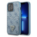 Kryt Guess GUHCP13XP4TPB iPhone 13 Pro Max 6,7" blue hardcase 4G Triangle Logo Cardslot (GUHCP13