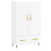 vidaXL Skříň highboard bílá 69,5 x 31 x 115 cm kompozitní dřevo