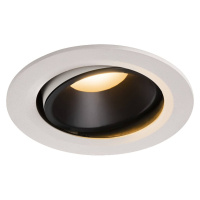 SLV BIG WHITE NUMINOS MOVE DL L vnitřní LED zápustné stropní svítidlo bílá/černá 2700 K 40° otoč