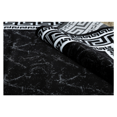 Kusový koberec Gloss 2813 87 greek black/grey 280x370 cm