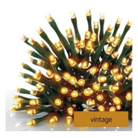 EMOS LED vánoční řetěz, 12 m, venkovní i vnitřní, vintage, časovač