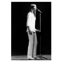 Fotografie Francoise Hardy on Stage at Olympia, Paris, October 29, 1965, 26.7 × 40 cm