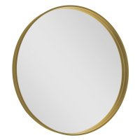 Sapho NOTION kulaté zrcadlo v rámu ø 70cm, zlato mat