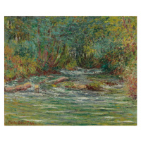 Obrazová reprodukce The River Epte at Giverny, Summer; La riviere de l'Epte a Giverny, l'ete, Mo