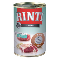 RINTI Sensible 6 x 400 g - Jehněčí & rýže