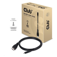 Club3D Kabel Micro HDMI na HDMI 2.0 4K60Hz UHD, (M/M), 1m