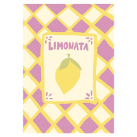 Ilustrace Lemonade, Studio Dolci, 30 × 40 cm