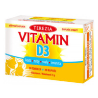 TEREZIA Vitamín D3 1000 IU tob.30