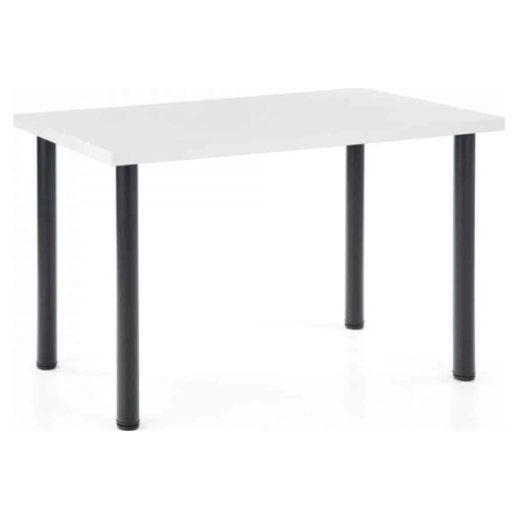 Halmar Jídelní stůl MODEX 2 120 - bílá/černá