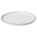 Dezertní talíř 22 cm Broste SALT - bílý/černý