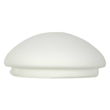 Bílé skleněné kulaté stínidlo 27 cm pro stropní lampu Roda 32 CANDELLUX