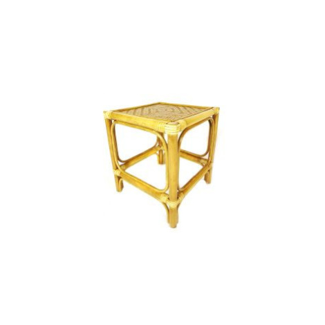 Ratanový stolek hranatý - světlý med FOR LIVING