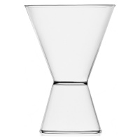 Ichendorf Milano designové sklenice na pálenku Travasi Clear Triangle Glass