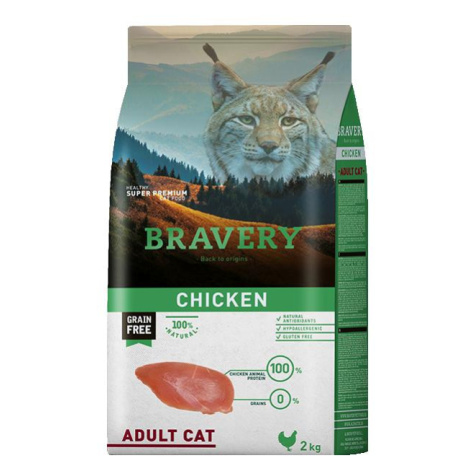Bravery cat  ADULT chicken - 7kg