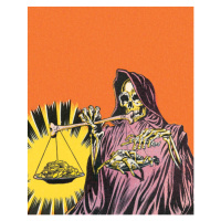 Ilustrace Skeleton witch, CSA Images, 30x40 cm