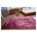 Dywany Lusczow Kusový koberec LOVE SHAGGY fialový