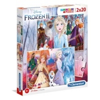 Puzzle Disney - Ledové Králoství 2, (2x) 20 ks