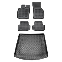 Sada koberečků a rohoží Seat Leon III MK3 2014-2020 horní podlaha zavazadlového prostoru