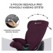 KINDERKRAFT Autosedačka Oneto3 i-Size 76-150cm + Isofix Cherry pearl