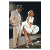 Fotografie Tom Ewell And Marilyn Monroe, 26.7 × 40 cm