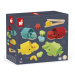 Janod Montessori hračka na třídění - Velryby