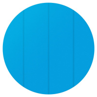 tectake 403106 kryt bazénu solární fólie kulatá - modrá-Ø 549 cm - Ø 549 cm modrá