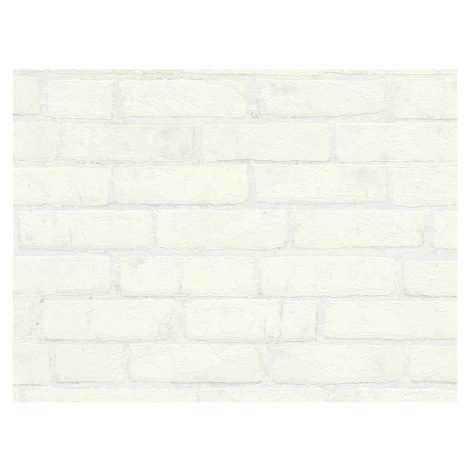 A. S. Creation Vliesová tapeta Michalsky 4 bílá cihla AS-Création