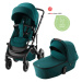 BRITAX RÖMER Set kočárek Smile 5Z + hluboká korba Atlantic Grey Diamond collection