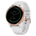 Chytré hodinky Garmin VívoActive 4S, bílá/růžová