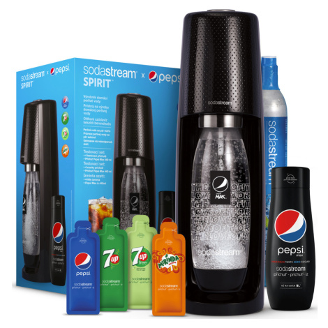 Spirit Black Pepsi MegaPack SODASTREAM