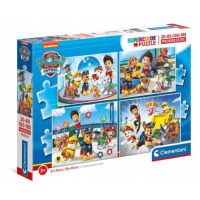 Clementoni Puzzle 20 + 60 + 100 + 180 dílků - Paw Patrol